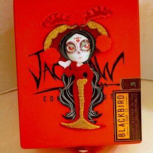 Suenos de Saundra Upcycled, EXTREMELY RARE Jack Daw Blackbird Cigar Box, Storage